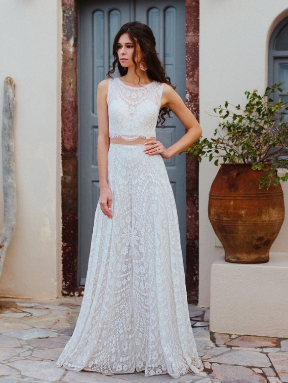 Boho Wedding Dress Cornwall1